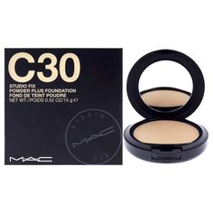 We put M∙A∙C Studio Fix Powder Plus Foundation to the ultimate test of seeing how long it wears and, not surprisingly, the formula lasts for a full 12 hours. This one-step powder and foundation gives skin a smooth and even ultra-matte finish with medium-to-full buildable coverage – with a velvety texture that allows skin to breathe. Long-wearing, colour-true, non-caking, non-streaking, non-settling – all for 12 hours. Mac Fix, Mac Studio Fix Powder, Mac Studio Fix, Mac Studio, Studio Fix, Unisex Perfume, Women Cosmetics, Care Skin, Mac Makeup