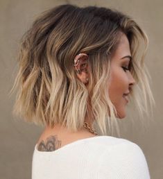 Teen Sleepover, Color Balayage, Sleepover Ideas, Short Hair Balayage, Brown Blonde Hair, Beauty Design, Grunge Hair, Bob Cut, Hair Cut