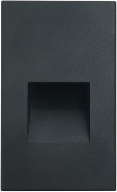 an empty black square object on a white background