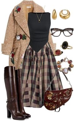 Cute Cozy Fall Outfits, Aura Outfit, Polyvore Outfits Fall, Brunch Outfit Fall, Fall Brunch Outfit, Is It Fall Yet, Brunch Outfit, Outfit Shoplook, Fashion Fits