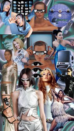 Futuristic Theme Outfit, Futuristic 2000s Core, Tech Fashion Aesthetic, Future Theme Party Outfit, 2000s Futuristic Aesthetic, Futuristic Fashion Moodboard, Y2k Futuristic Aesthetic, Matrix Aesthetic Fashion, Futuristic Aesthetic Outfit