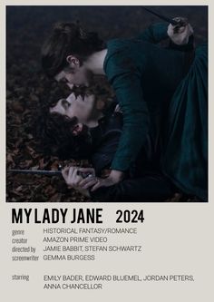 the poster for my lady jane, which features two men with swords in their hands