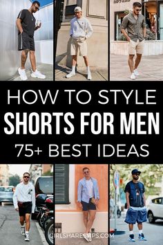 The best summer shorts style and shopping guide for men. | | summer outfits men | mens summer outfits | casual summer outfits men | men's clothing styles | summer outfits men streetwear | men summer outfit | mens summer fashion | summer outfits black men | summer fits men | stylish mens outfits | summer streetwear men | beach summer outfits men | aesthetic summer outfits men | Korean summer outfits men | stylish men casual | men's summer business casual | trendy men's fashion | men fashion trend Short Mens Fashion Casual, Neutral Mens Outfits, Summer Mens Outfits, Shorts Outfits For Men, Black Men Summer Fashion, Mens Clothing Styles Summer, Summer Streetwear Men, Summer Fits Men, How To Wear Shorts