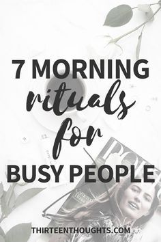 Morning Rituals for Busy People, Morning Rituals for Busy People, Morning Routines, busy schedule, wellness, mornings, morning rituals via @Paula13t Beauty Routine Planner, Evening Routines, Growth Inspiration, Korean Beauty Routine, Classy Lifestyle, Development Plan, Morning People, Miracle Morning, Busy Morning