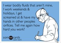 For the nurses Nursing Fun, Nurse Rock, Nursing Memes, Medical Humor, Nurse Quotes, Clipuri Video, Medical Field, Nurse Humor