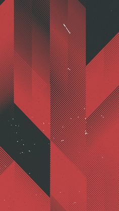 an abstract red and black background with lines