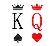 the letter k is for king and queen