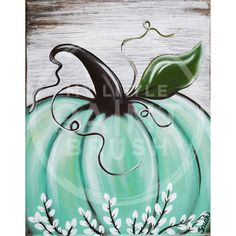 Canvas Pumpkin Painting, Easy Painting On Canvas, Easy Pumpkin Crafts, Fall Canvas Painting, Fall Art Projects, Fall Canvas, Halloween Rocks, Thanksgiving Art, Kids Art Class