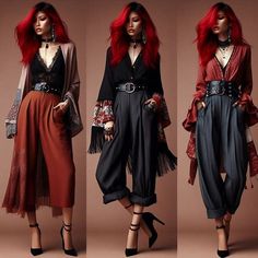 Grunge Formal Outfit, Maximalism Fashion, Villain Fashion, Casual Steampunk, Look Retro, Weird Fashion, Lovely Clothes, Fashion Mistakes, Alternative Outfits