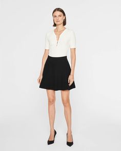 Discover great products at the best prices at Dealmoon. Club Monaco Carly Sweater Skirt. Price:$119.00 at Club Monaco Woman Back, Sweater Skirt, Rib Knit, Clothing And Shoes, Shopping Outfit