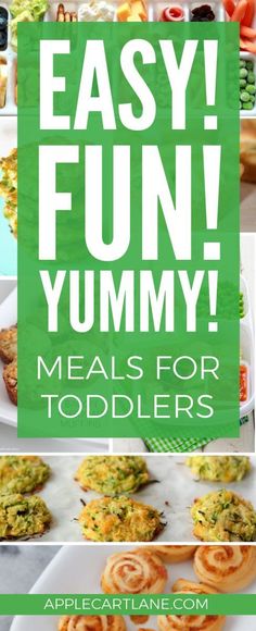 an easy and fun yummy meal for toddlers