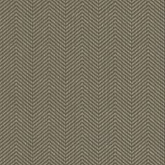 an upholstered brown and beige herringbone fabric