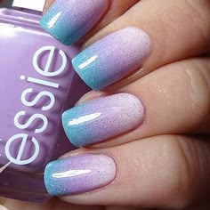 26 Glamorous Nail Art Designs Ombre Nail Art Designs, Unghie Sfumate, Nail Art Ombre, Glamorous Nails, Cute Nail Art, Nailed It, Cool Nail Designs, Creative Nails