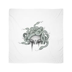 Microfiber polyester silky scarf with a slightly transparent effect. Vivid one side print, visible on the reverse. Medusa meaning is a controversial character from the Greek mythology, but one that moves many. A medusa tattoo can be a protection from the evil, or a symbol of the victims. Medusa terrifies and awes at the same time. Gorgon Tattoo Design, Medusa Symbol Greek Mythology, Angry Medusa Tattoo, Half Medusa Tattoo, Medusa Meaning, Medusa Symbol Tattoo, Medusa Gorgon Tattoo, Medusa Head Tattoo, Medusa Line Art