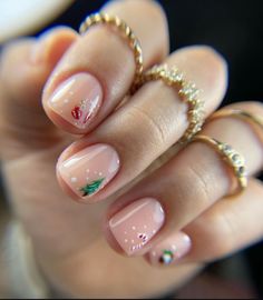 Fun Christmas Nails, Unique Nail Art, Gel Nail Designs