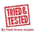 the logo for tried and tested by food lovers