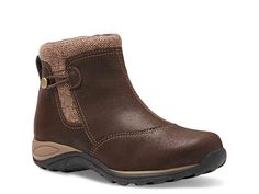 Eastland Bridget Bootie Women's Shoes | DSW Vintage Flats Shoes, Wide Toe Box Shoes, Gentlemen Accessories, Boots For Women Ankle, Eastland Shoes, Dark Brown Boots, Women's Winter Boots, Brown Boots Women, Skechers Relaxed Fit