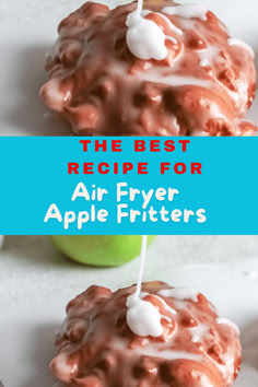 the best recipe for air fryer apple fritters that are easy to make