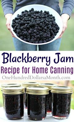 blackberry jam recipe for home canning