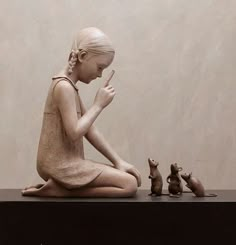 Step Kids, Figurative Sculpture, Mice, Sculptor, Figurative, Sculpture Art, Les Oeuvres