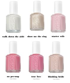 Bridal Nail, Stunning Hairstyles, Casual Nails, Really Cute Nails, Soft Nails, High Maintenance, Essie Nail Polish, Essie Nail