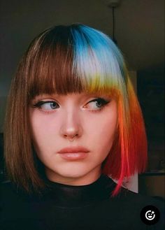 Hair Colorful, Colorful Hair, Colored Hair, Creative Hairstyles, Hair Reference, Hair Inspo Color, Cool Hair Color, Crazy Hair