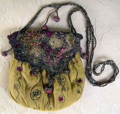 Cheap Vintage Bags For Festivals, Forest Fairy Bag, Vintage Bags Fabric, Oversized Bags, Embellished Purses, Ethnic Bag, Vintage Purses, Pretty Bags, Hand Felted