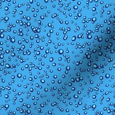 water drops on a blue background