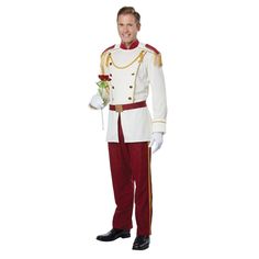 Buy Costumes Royal Storybook Prince costume for Adults sold at Party Expert Prince Charming Costume, Prince Costume, Prince Clothes, California Costumes, Plus Size Costumes, Book Week Costume, Costume Store, Costume Collection, Lingerie Costume