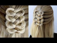 Loop Braid Tutorial, Braid Hairstyles Updo, Knot Braids Hairstyles, Knotted Braids, Braid Updo Tutorial, Unique Braids, Hairstyle Youtube, Knot Braid