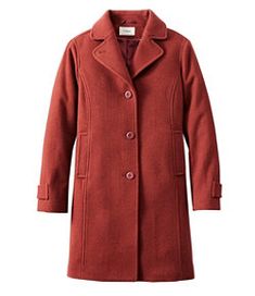 #LLBean: Classic Lambswool Polo Coat, Three-Quarter Autumn Deep, Polo Coat, Womens Jackets Casual, Pacific Nw, Dark Autumn, Wool Coat Women, Soft Autumn, Plus Size Outerwear, Casual Jackets