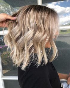 O Hare, Balayage Blonde, Blonde Hair Shades, Balayage Hair Blonde, Blonde Hair With Highlights, Short Hair Balayage, Short Blonde Hair