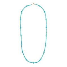 turquoise beaded strand necklace with 18k gold clasp Drop Necklaces, Diamond Drop Necklace, Ring Bracelet Chain, Round Locket, Heart Pendants, Locket Charms, Moon Charm, Drop Necklace, Silver And Gold