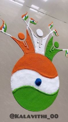 India Celebration 15 August 78th Coming Soon Har Ghar Tiranga Rangoli, Indian Flag Rangoli, Rangoli For 15 August, Rangoli Design For Independence Day, Independence Day Rangoli Ideas, Flag Rangoli Designs, 15 August Rangoli Design, Independence Day Rangoli Design, Thumb Painting