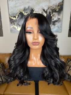 Beginner-friendly and is constructed using 100% virgin hair extensions that will last you years with proper care. Our units are glue-less and come ready to wear straight out the box. Add your lace tint or makeup to the lace, comb out your curls, and go. No salon needed! PRE-ORDER UNIT. This means that your wig will be made custom just for you after your order placement. Please allow 2-3 weeks for processing. (excludes weekends and holidays). Your order will be shipped after the processing period Headband Wigs, Lace Closure Wig, Side Part, Closure Wig, Human Hair Wig, Hd Lace, Hair Wig, Body Wave, Virgin Hair