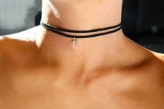 Adjustable with extender from 12.0 to 15.0 inches, for other custom lengths please add your preferred measurements in order note x "both with discount" option comes with both the single strand and double strand (2 quantity) Debut Taylor, Choker Diamond, Beautiful Chokers, Black Choker Necklace, Necklace Cute, Pre Debut, Black Choker, Dream Apartment, Diamond Charm