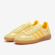 Yellow Trainers, Yellow Adidas, Adidas Spezial, Sneaker Sale, Adidas Sneaker, Aesthetic Shoes, Swag Shoes, Pretty Shoes