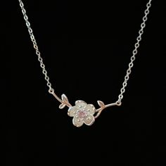 Pendent And Chain 30% Silver 70% Brass Chain Silver Plated Brass 16” Long With 2” Extension Cherry Blossom Necklace, Chain Silver, Brass Chain, Cherry Blossom, Womens Jewelry Necklace, Silver Chain, Silver Plate, Silver Plated, Blossom