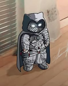 an image of a cartoon character dressed as darth vader