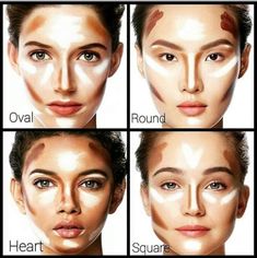 Contouring For Beginners, Face Contouring Makeup, Best Contouring Products, Contour Makeup Tutorial, Makeup Tip, Natural Make Up Looks, Face Makeup Tips