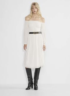 Margy Dress, Aritzia Wilfred, Sheer Chiffon, Dress Suits, Sweater And Shorts, Chiffon Dress, Dresses Xs, Color Light, Denim Dress