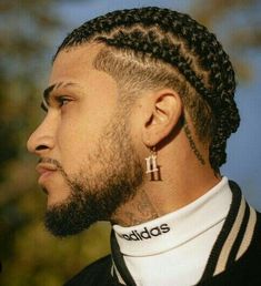 Beard Cut Style, Cornrows Men, Black Boy Hairstyles, Cornrow Braids Men, Natural Hair Men, Cornrow Hairstyles For Men, Low Fade Haircut, Dreadlock Hairstyles For Men, Light Skin Men