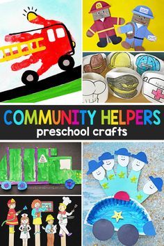 community helpers preschool crafts and activities