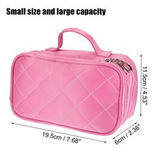 Item Function: 1. The travel cosmetic bag is portable and lightweight, Nice for storing makeup in the cosmetic bag, easy to carry when traveling or on business. 2. This travel toiletry bag is made of waterproof nylon material. 3. Protect all the things inside against scratches, dust, impacts, and accidental dropping. 4. This travel makeup bag organizer is designed with multiple pockets and various sizes of elastic bands providing good flexibility. 5. Material: Nylon; Color: Pink; Size: 19.5x11.5 Brush Holder Makeup, Makeup Organizer Bag, Storing Makeup, Night Care, Makeup Drawer, Makeup Brush Organization, Makeup Brush Holder, Makeup Bag Organization, Makeup Brush Holders