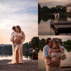 Lake Side Maternity Photos - Lake Weiss Alabama - Dock Maternity Photos - Savannah Ellis Photography Maternity Photo Shoot River, Dock Maternity Photos, Lakeside Maternity Photos, Lake Side Maternity Pictures, Lake Maternity Pictures Water, Maternity Photos By Lake, 2nd Pregnancy, Shooting Couple