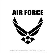 an air force logo with the words,'they have wings that will not be in the