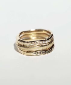 Mixed Metal Wedding Rings, Mixed Metals Wedding, Thick Gold Band, Women's Wedding Bands, Modern Wedding Band, Hammered Wedding Bands, Stacked Wedding Bands, Traditional Engagement Rings, Jewelry Design Inspiration