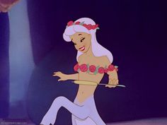 Fantasia Disney, A Woman, White