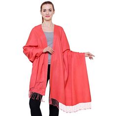 Cashmere Silk Blended Large Pashmina Shawl Wraps Scarf ** You can find more details by visiting the image link. (This is an affiliate link) #accessories Southern Living Christmas, Living Single, Pashmina Shawl, Living Styles, Amazon Women, Womens Scarves, Scarf Wrap, Date Night, Style Guides