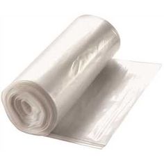 two rolls of plastic wrap on top of each other